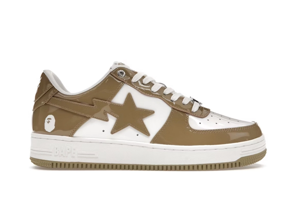 A-Bathing-Ape-Bape-Sta-Patent-Leather-Wh